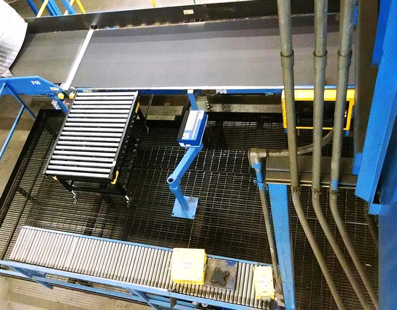 Industrial conveyor system.